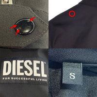 DIESEL ディーゼル J-TOMMY ナイロン ジップアップジャケット ブラック Size S 福生店