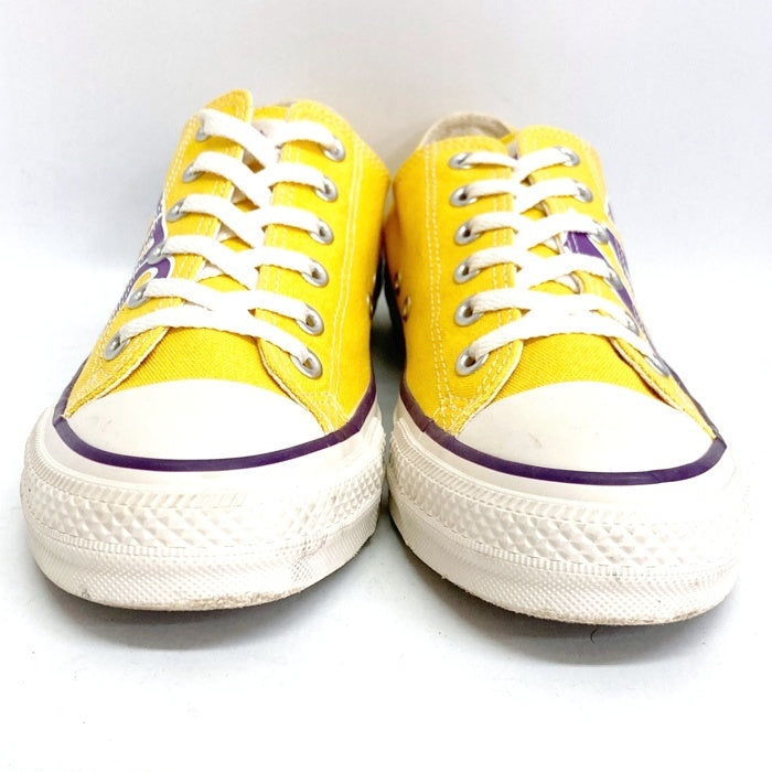 CONVERSE コンバース ALL STAR LOW REACT2.0 NBA レイカーズ キャンバスローカットスニーカー イエロー 1SD539 Size 26cm 瑞穂店
