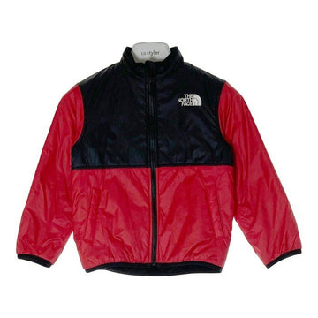 THE NORTH FACE ザノースフェイス NYJ82271Z フリースリバーシブルジャケット レッド ブラック size120cm 瑞穂店