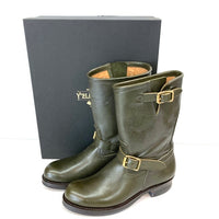 Y'2 LEATHER ワイツーレザー EB-01 ECO HORSE ENGINEER BOOTS エコ ホース エンジニアブーツ オリーブ Size 8D (26cm) 瑞穂店