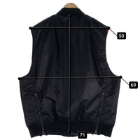 AVIREX アヴィレックス MA-1 リバーシブル ベスト ブラック オレンジ 3122164 Size 2XL 福生店