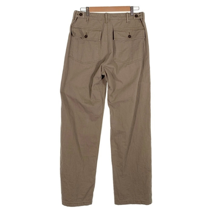 WAREHOUSE ウエアハウス HBT MILITARY PANTS ヘリンボーン ベイカーパンツ ミリタリー オリーブ Size 32 福生店