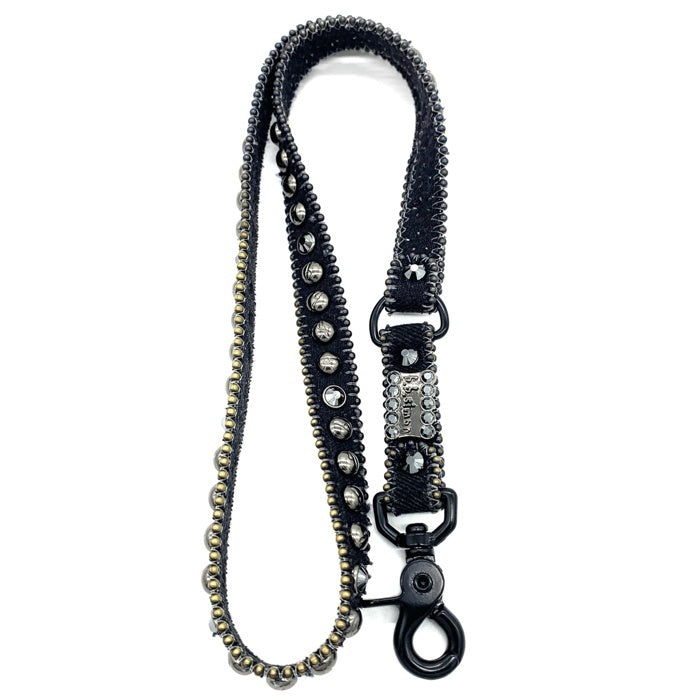 SUPREME シュプリーム b.b. Simon ビービーサイモン Denim Lanyard デニム ランヤード ネックストラップ ブラック 福生店