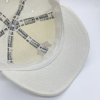90's New Era ニューエラ 59FIFTY MLB ニューヨーク・ヤンキース ウールベースボールキャップ ホワイト USA製 Size 7 3/8 (58.7cm) 福生店