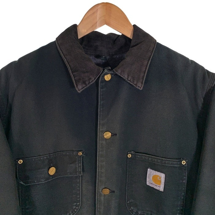 00's Carhartt カーハート Duck Michigan Chore Coat ダック ミシガンチョアコート ブラック C01 BLK Size 40 Regular 福生店