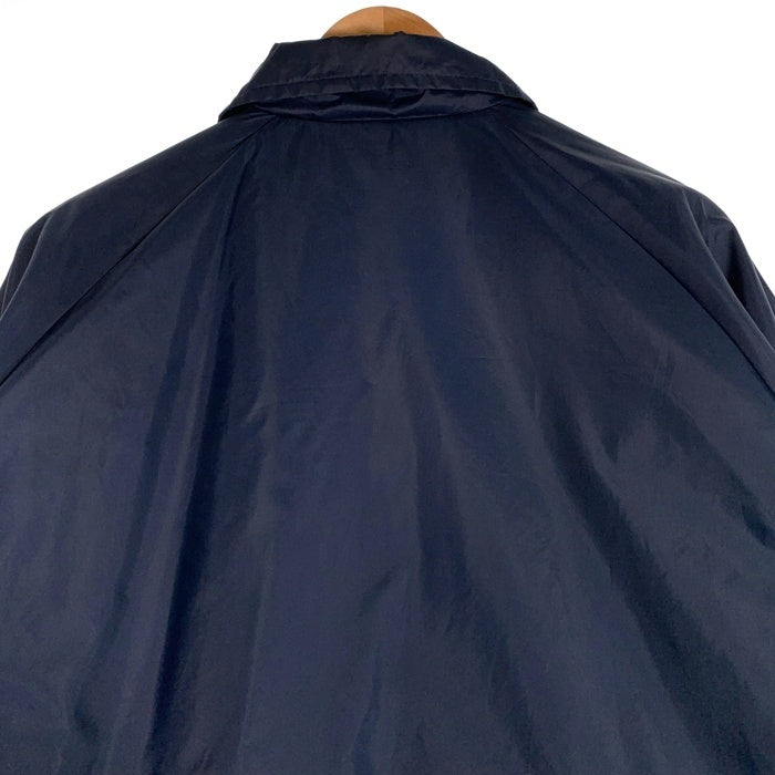 80-90's TURFER ターファー コーチジャケット 内ボア ワッペン ネイビー USA製 Size XL 福生店