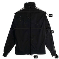 TMT ティーエムティー 19AW BLACK DENIM TRACK JACKET ブラックデニム トラックジャケット USED/ペンキ加工 TJK-F1904 Size L 福生店