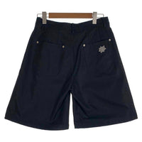 SHIRLEY シャーリー 1タック ワイドチノショートパンツ ブラック Size S 福生店