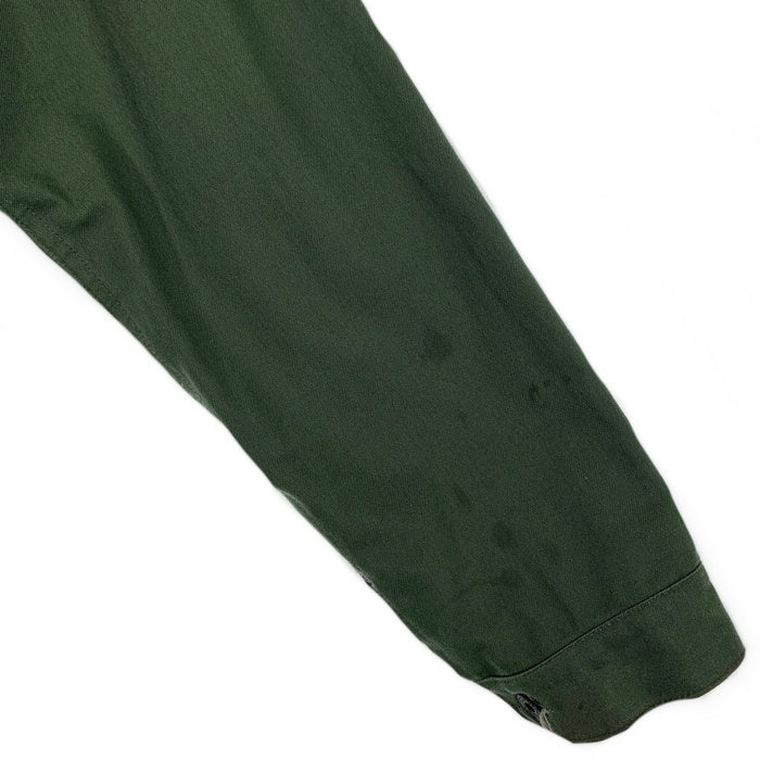 oddment オッドメント リメイク コットン ワークジャケット オリーブ 米軍バッグ生地 Tバック Size XL 相当 福生店
