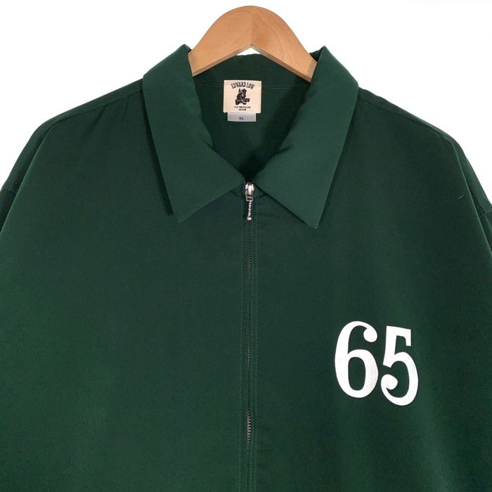 EDWARD LOW エドワードロー THIS MACHINE JACKET ジップアップ ジャケット グリーン Size XL 福生店