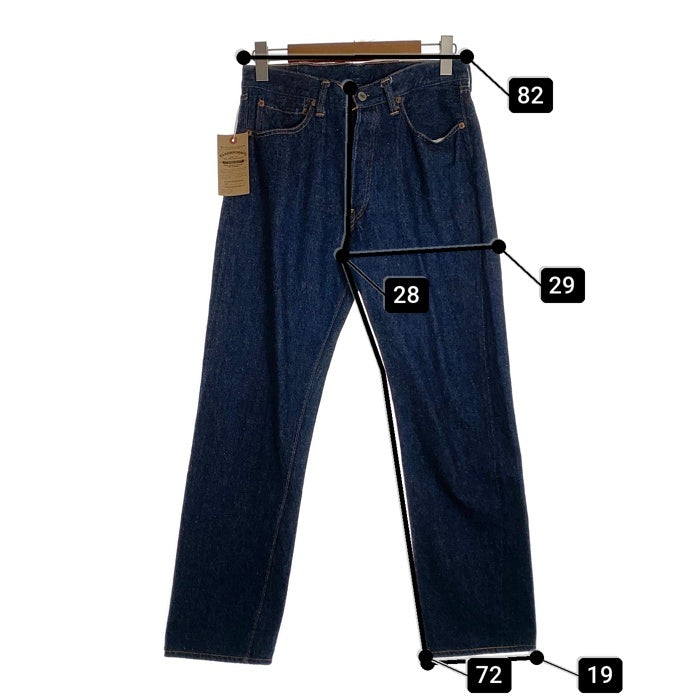 WAREHOUSE ウエアハウス 1101 テーパードデニムパンツ ジーンズ インディゴ 1970's BIG E Size 31×32 福生店