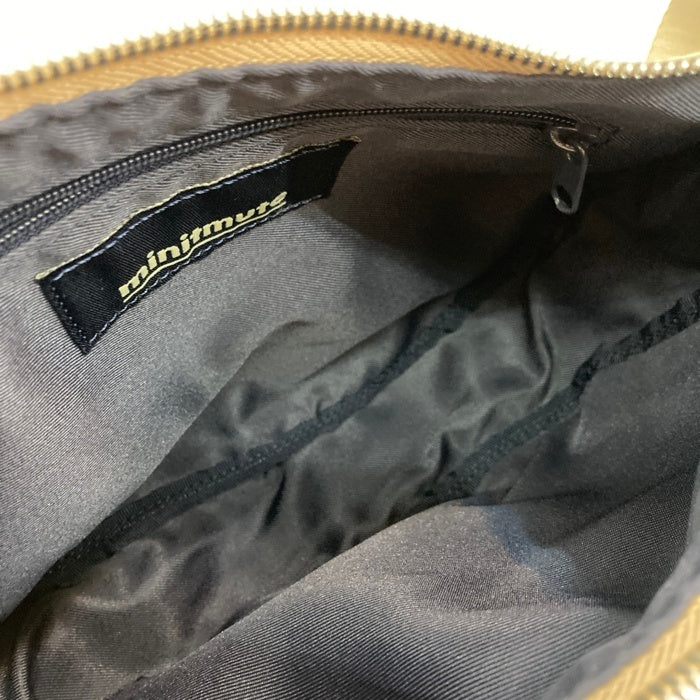 Minitmute ミニットミュート ナイロン ショルダーバッグ モカベージュ 瑞穂店