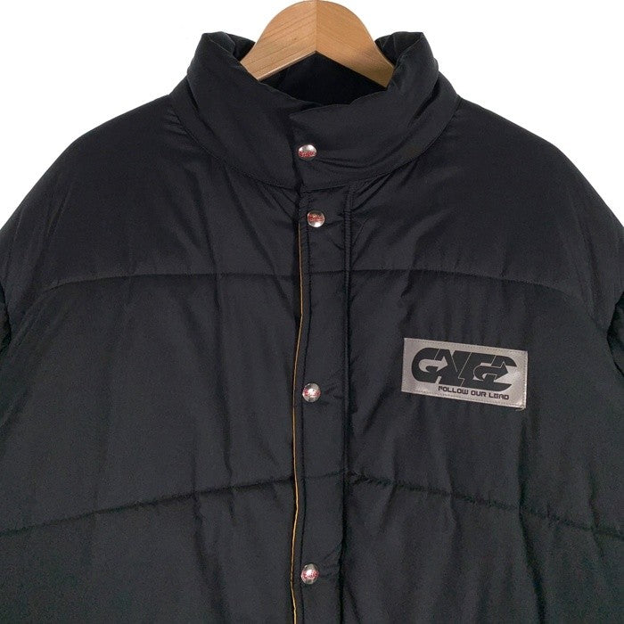 CALEE キャリー Retroreflector Padded Jacket レトロリフレクター パデッドジャケット 中綿 ブラック Size L 福生店