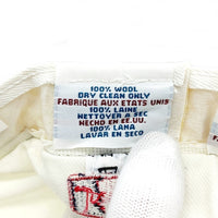 90's New Era ニューエラ 59FIFTY MLB ニューヨーク・ヤンキース ウールベースボールキャップ ホワイト USA製 Size 7 3/8 (58.7cm) 福生店