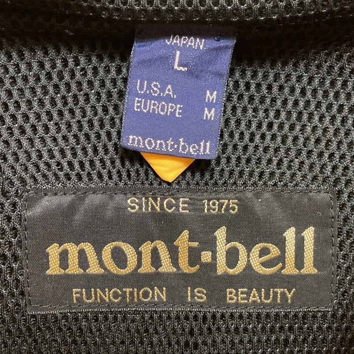 mont bell モンベル GORE-TEX ゴアテックス アノラック プルオーバージャケット ナイロン イエロー Size JP L 瑞穂店
