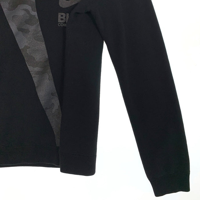 BLACK COMME des GARCONS ブラックコムデギャルソン 18AW NIKE ナイキ プリント クルーネックスウェットトレーナー ブラック Size L 福生店