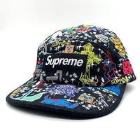 SUPREME シュプリーム 25SS AOI Embroidered Camp Cap キャンプ キャップ ブラック マルチカラー 福生店