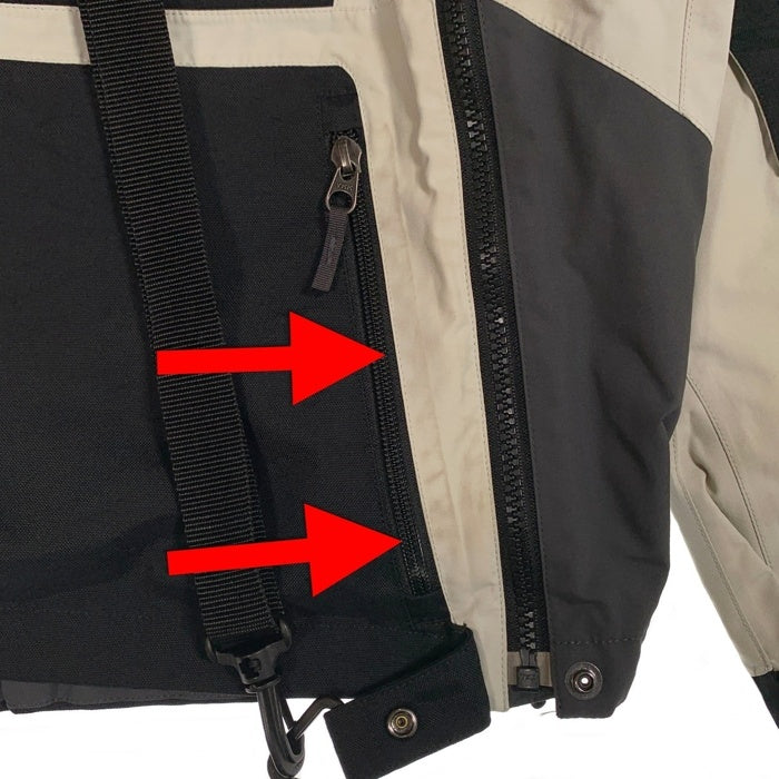 THE NORTH FACE ノースフェイス Transformer Jacket トランスフォーマージャケット ナイロン ブラック チャコール ホワイト NS61405 Size S 福生店