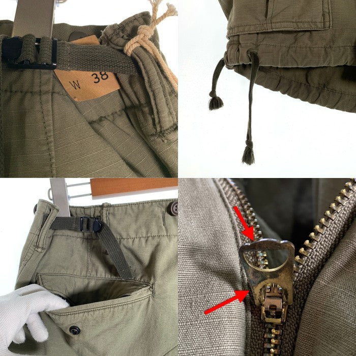 RRL ダブルアールエル ラルフローレン SURPLUS CARGO SHORT カーゴショーツ ショートパンツ オリーブ Size 38 福生店
