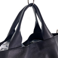 JIL SANDER ジルサンダー レザーハンドバッグ ショルダーストラップ ネイビー 福生店