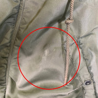 U.S. ARMY 60's ALPHA INDUSTRIES アルファインダストリーズ N-2B コヨーテファー  黒タグ CONMERジッパー フライトジャケット オリーブ MIL-J-6278D / 8415-270-0366 /DSA-1-2355-63-C  SIze M 福生店