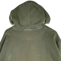 COACH コーチ HOODIE プルオーバースウェットパーカー フーディ ウォッシュ加工 オリーブ CF811 Size L-XL 相当 福生店