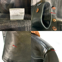 ORGUEIL オルゲイユ Horsehide Aviation Coat 馬革 ホースハイド アビエーター レザーコート ジャケット OR-4010 ブラック Size 42 福生店