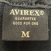 AVIREX アヴィレックス 6126103 サイドライン トラックパンツ ブラック sizeM 瑞穂店