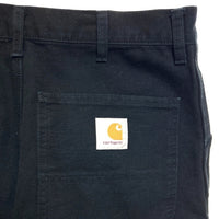 Carhartt WIP カーハートワークインプログレス Double Knee Pant ダック ダブルニーペインターパンツ ブラック Size 30×32 瑞穂店