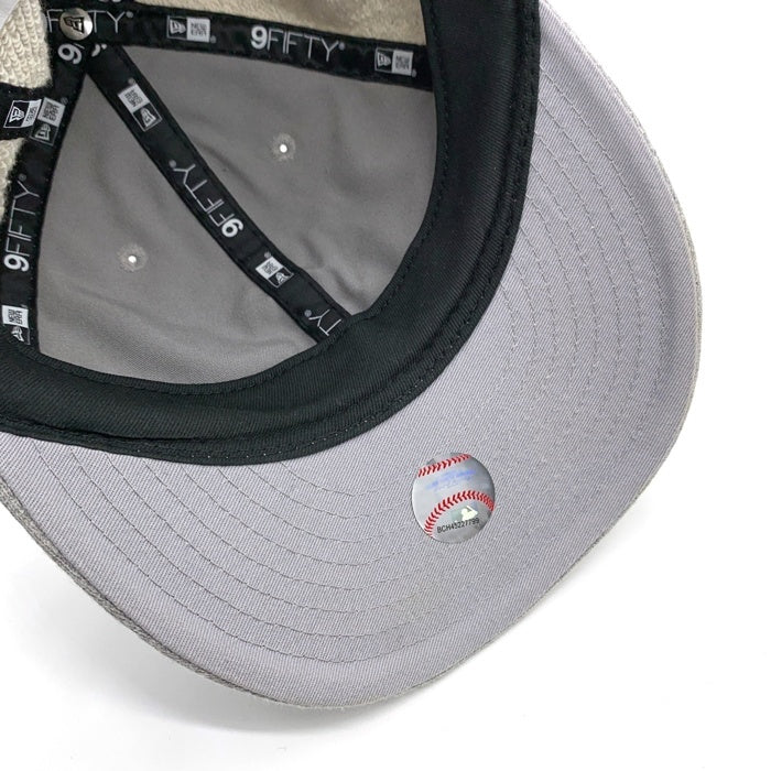 NEW ERA ニューエラ LOOPWHEELER ループウィラー BEAMS ビームス Newyork Yankees ニューヨークヤンキース Retro Crown レトロクラウン 9FIFTY ベースボールキャップ グレー 福生店