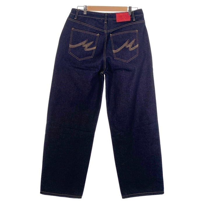 Mutimer ジッパーフライ ワイドデニムパンツ インディゴ Size 32 福生店