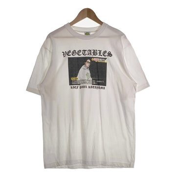 KIEF VEGETABLES フォトプリントTシャツ 逮捕 ホワイト Size XL 福生店