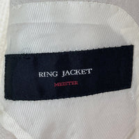 RING JACKET MEISTER リングヂャケット RT022S67G シアサッカー セットアップ ベージュ size46 瑞穂店