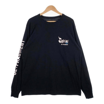 uniform experiment ユニフォームエクスペリメント 23SS FRAGMENT JAZZY JAY フラグメント L/S TEE プリント ロングスリーブTシャツ ブラック Size 4 福生店