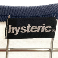 HYSTERIC GLAMOUR ヒステリックグラマー ギターガールＴシャツ 2ct-5190 ホワイト ネイビー sizeF 瑞穂店