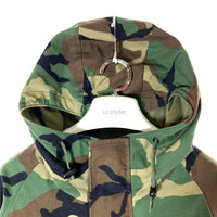 ALPHA INDUSTRIES アルファインダストリーズ USA製 ECWCSパーカー ウッドランド グリーン sizeS-R 瑞穂店