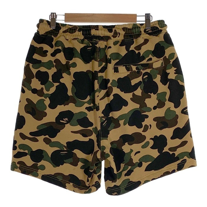 A BATHING APE アベイシングエイプ カモフラージュ スウェットショートパンツ 001SPK301308M Size L 福生店