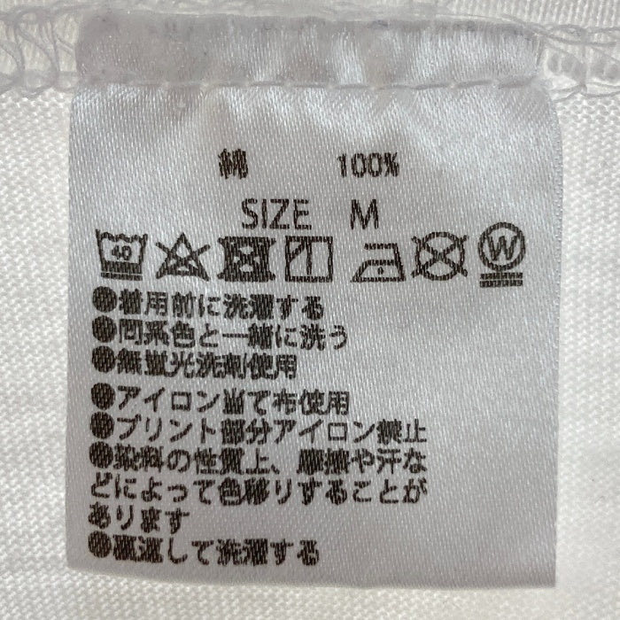 WIND AND SEA ウィンダンシー フロッキープリント ロングTシャツ ホワイト sizeM 瑞穂店