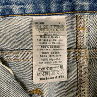 CARHARTT カーハート RELAXED FIT TAPERED LEG JEAN リラックスフィット テーパードデニムパンツ ライトブルー B17-STW Size 30×30 福生店