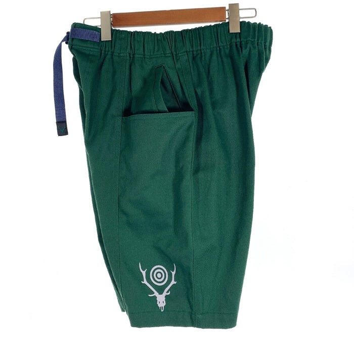 South2 West8 サウス2ウエスト8 Belted C.S. Short - Cotton Twil ベルテッド ショーツ グリーン MR732 Size L 福生店