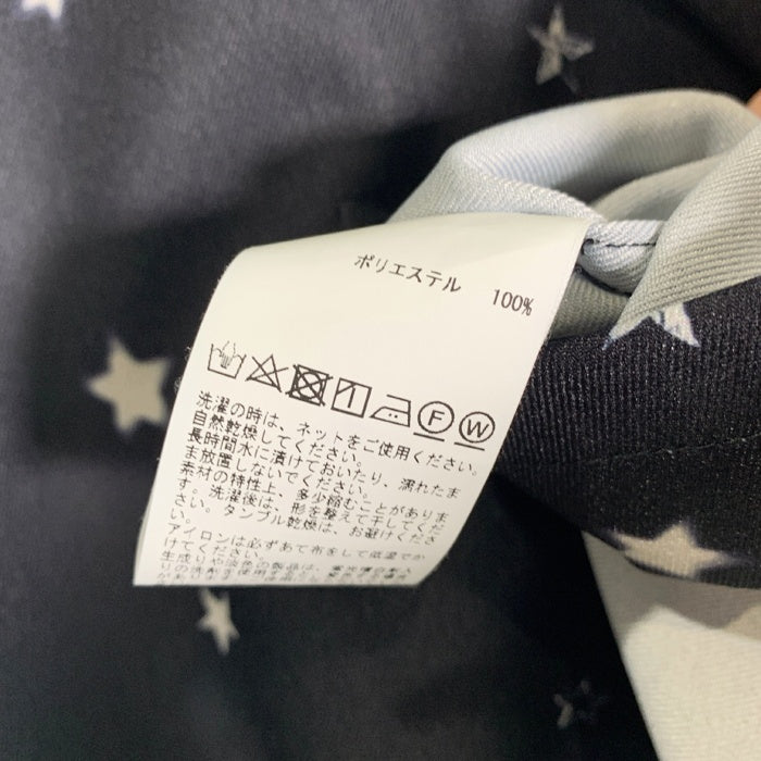CONVERSE TOKYO コンバーストウキョウ STAR ALLOVER PRINT SHIRT スターオールオーバープリント 半袖シャツ ブラック Size - 福生店