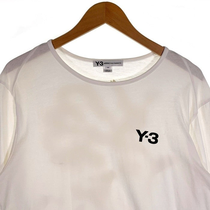 Y-3 ワイスリー ロンT ロングスリーブ 長袖 Tシャツ ホワイト CE6752 Size XS 福生店