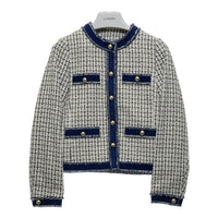 FENNEL フェンネル ツイードジャケット ブルー size38 瑞穂店