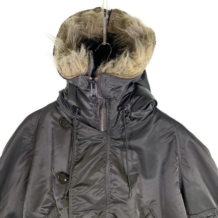 90's ALPHA INDUSTRIES アルファインダストリーズ N-2B フライトジャケット オリーブ 1615-573-8335 USA製 Size L 福生店