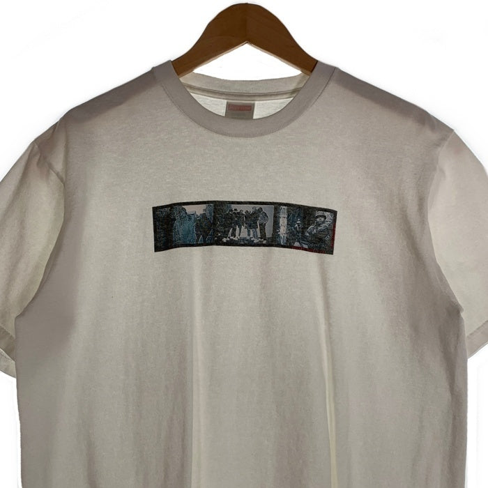 90's SUPREME シュプリーム 1999 Ari Marcopoulos Safety Film Tee アリ マルコポロス 半袖 Tシャツ ホワイト Size M 福生店