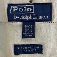 Polo Ralph Lauren ポロ ラルフローレン THE WHITEMAN CHINO DENIM PANTS RALAXED FIT チノ デニムパンツ インディゴ sizeW36 瑞穂店