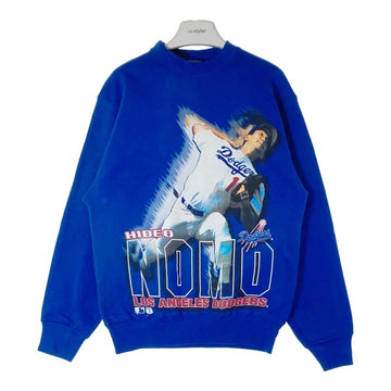 SALEM SPORTSWEAR セーラム USA製 ロサンゼルス・ドジャース 野茂英雄 スウェットトレーナー タグ付き ブルー sizeM 瑞穂店