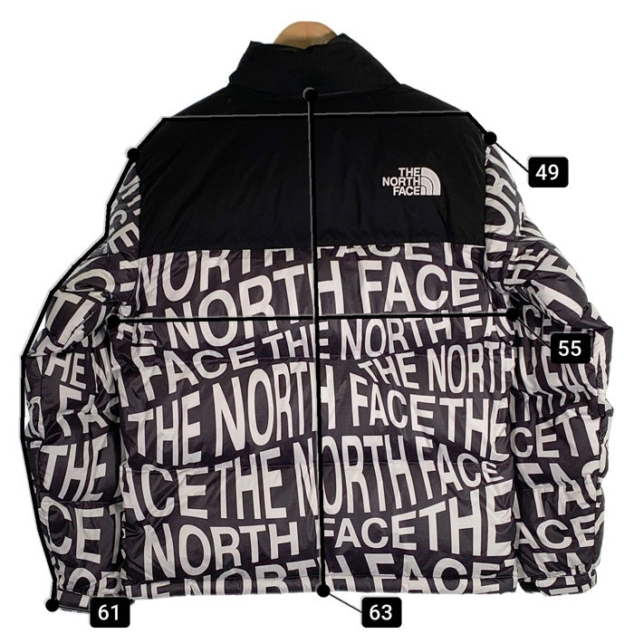 THE NORTH FACE ノースフェイス Novelty Nuptse Down Jacket ノベルティヌプシ ダウンジャケット ブラック ホワイト 韓国 NJ1DN51M Size S 福生店