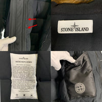 STONE ISLAND ストーンアイランド MICRO REPS DOWN ファー ダウンジャケット ブラック 691542926-A Size L 福生店