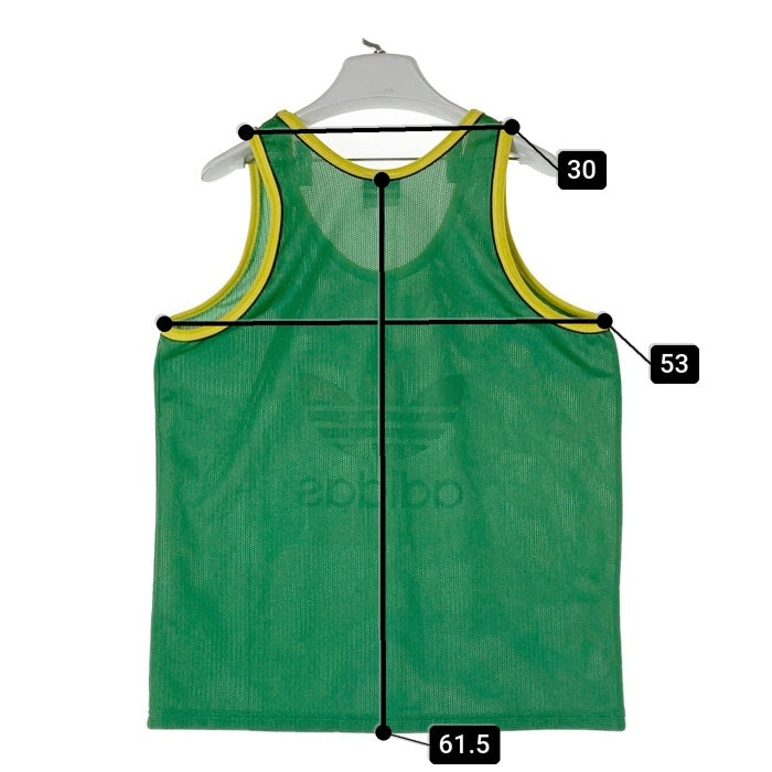 adidas アディダス タンクトップ トレフォイル USA製 グリーン size- 瑞穂店